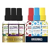 Lu-Mist 6x 60ml Toilet Bowl Spray - Entire Range of Six Fragrances - 1 of each (Citrus Fresh, Rose Bowl, Coastal Breeze, Fruity Bliss, Jasmine Magic & Lavender Serenity)