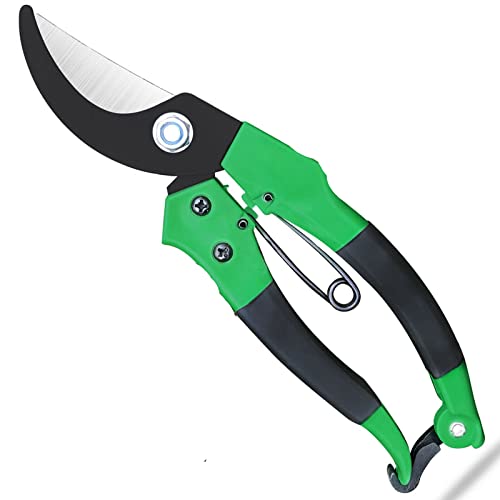 Buystarget 8 Pruning Shears Garden Secateurs Pruner Scissors Hand Plants Cutter Tool UK