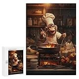 【Une pièce mémorable】 : faites plaisir et défiez votre famille et vos amis en reconstituant cet incroyable puzzle de Monkey Cooking Kitchen 300 PCS. Ramenez à la maison des heures de plaisir et de divertissement que tout le monde appréciera.