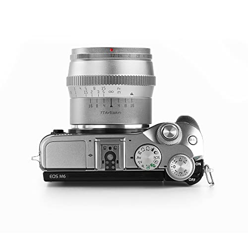Lente TTArtisan 50mm f1.2 APS-C Canon M Plata - Fernando Cortés Lente TTArtisan 50mm f1.2 APS-C Canon M Plata - Fernando Cortés