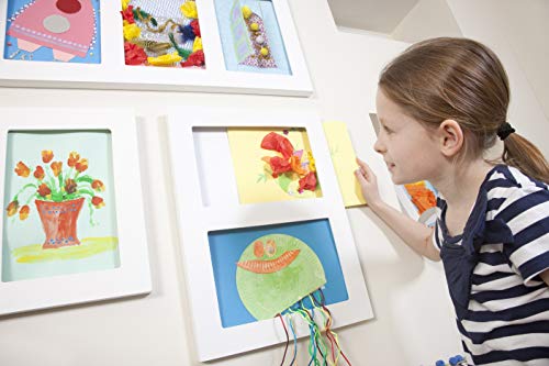 The Articulate Gallery Double Gallery Picture Frame, 9 By 12-Inch, White #TOP3