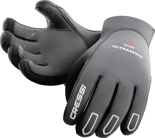 Guantes de buceo Cressi Ultraspan que evitan el frío en las manos al sumergirse