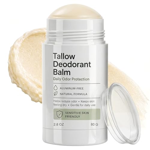 Tallow Deodorant Stick, Aluminum Free Natural Deodorant