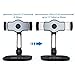Tablet Stands and Holders Adjustable: Tablet Cell Phone Holder 360 Degree Swivel Angle Rotation for 4 to 11 inches Tab Phone iPad Samsung Galaxy Perfect POS Kitchen Bedside Office Table Reception