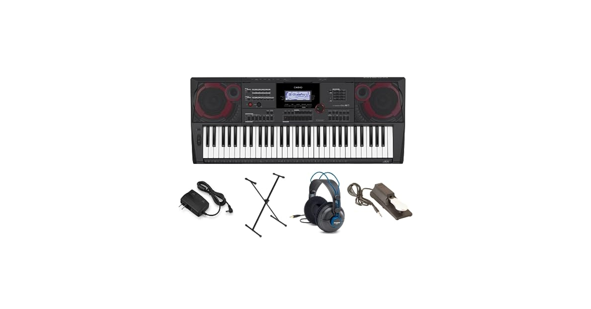 Amazon.com: Casio CTX5000 Premium Pack with Stand, AC