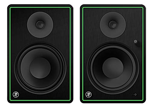 Image of Mackie CR-X Series, 8-Inch Multimedia Monitors with Professional Studio-Quality Sound, Bluetooth and Front Panel Controls - Pair (CR8-XBT)