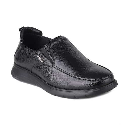 Image of Red Chief Genuine Leather Formal Slip On for Men | Pull-On Shoes for Men | RC3977LR