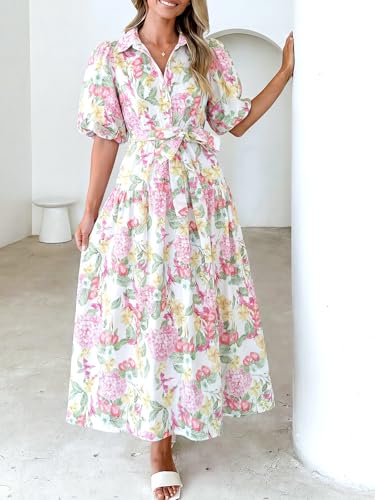 Image of Sissyaki Women's Floral Maxi Dress 2026 Summer Spring Wedding Guest Dress