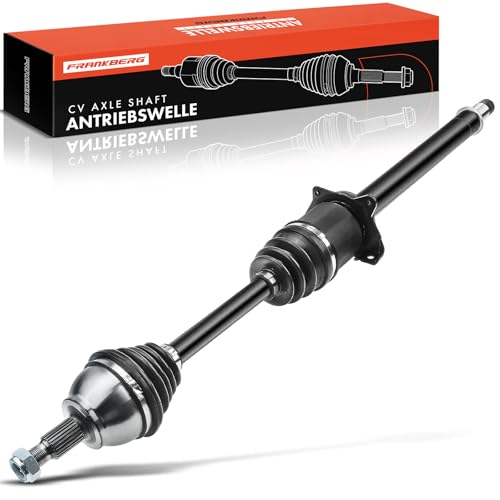 Frankberg Arbre de Transmission Boîte de vitesses manuelle Essieu Avant Droite sans Couronne ABS Compatible avec Classe A W169 180 200 Classe B W245 180 200 Remplacer# 1693603272