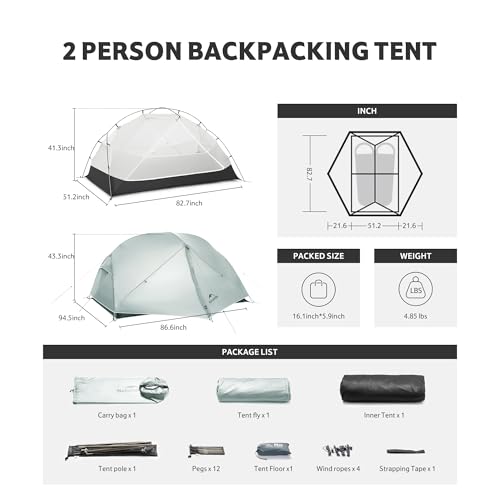 Naturehike Mongar UL 1-2 Person Tent