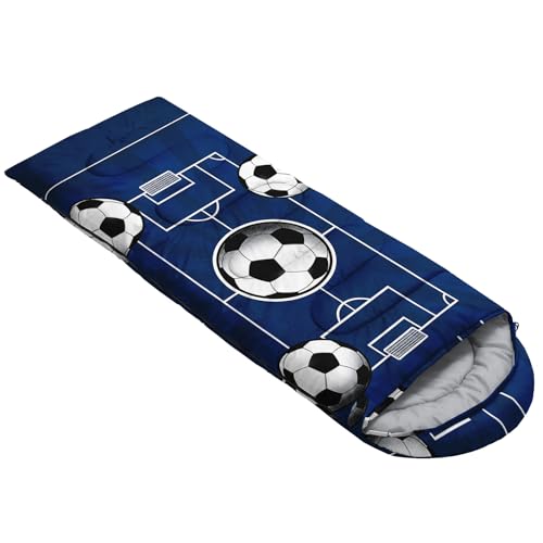 Image of QOOMO Ball Flower Camping Sleeping Bags,3 Season Warm & Cool Weather,Lightweight,Waterproof Sleeping Bags for Adults & Kids,Traveling,and Outdoors,Camping Gear Equipment
