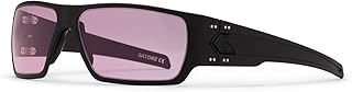 Gatorz Eyewear Specter Sunglasses - Black Aluminum Frame with Blackout Logo - Gatorz