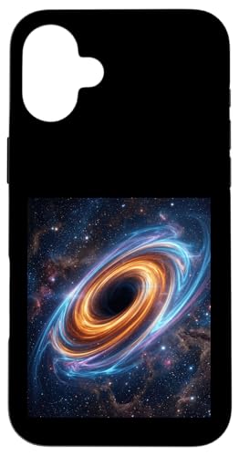 Black Hole Space Vortex �~���~�ՃR���Z�v�g �X�}�z�P�[�X iPhone 16 Plus �p