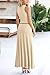 PRETTYGARDEN Women's 2 Piece Maxi Skirt Sets Casual Summer Knit Cropped Tank Top High Waisted Long Skirts Outfit (Beige,Large)