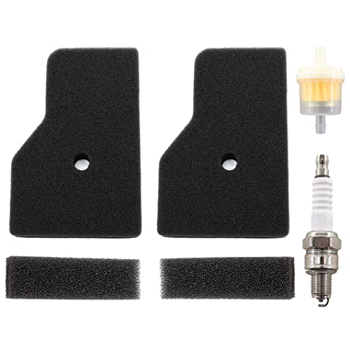 MCHNIC Luftfilter mit Zündkerze Kit für HONDA EU22i EU20i EU2200i EU2000i EB2000i Serie Stromerzeuger Ersatzt 17211-Z07-000 und 17218-Z07-000