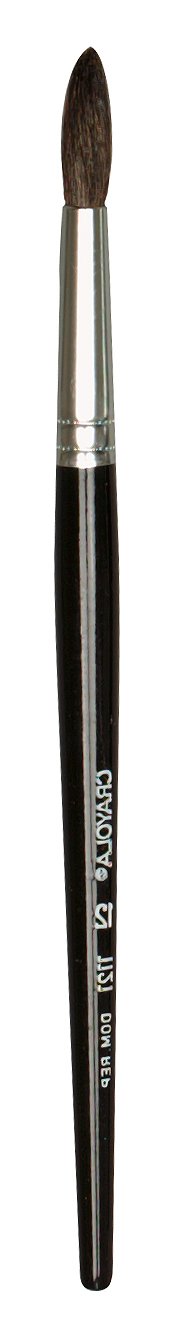 Binney & Smith Crayola(R) Better Quality Watercolor Brush Series 1121, 12, Hair Length 1 1/16