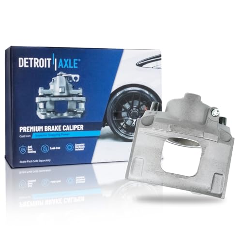 Image of Detroit Axle - Front Left Brake Caliper for Ford 1993 Taurus, Driver Side | Disc Brake Caliper Replacement