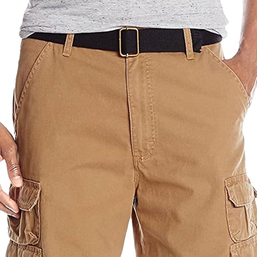 Shorts Cargo Hombre Multi Bolsillos Algodón Estiramiento miniatura 2