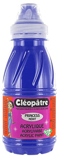 CLEOPATRE - PAM250-3 - Peinture Acrylique Princess Merit - Bleu outremer - Flacon 250 ml