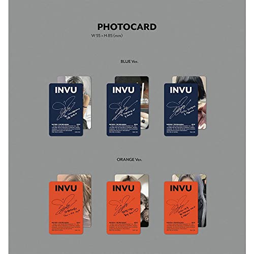 Image of Dreamus SNSD Taeyeon - INVU The 3rd Album [Incl. Folded Poster] (Orange ver) (SMK1361)