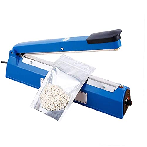 Máquina de sellado portátil, sellador térmico por impulso, presión manual, película plástica, bolsa de alimentos, 350W, 200mm, máquina de sellado, bolsa de impulso Manual Cover
