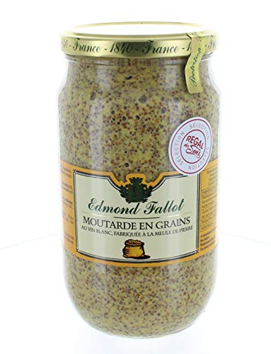 Edmond Fallot Grober Senape di Digione, barattolo 820 g