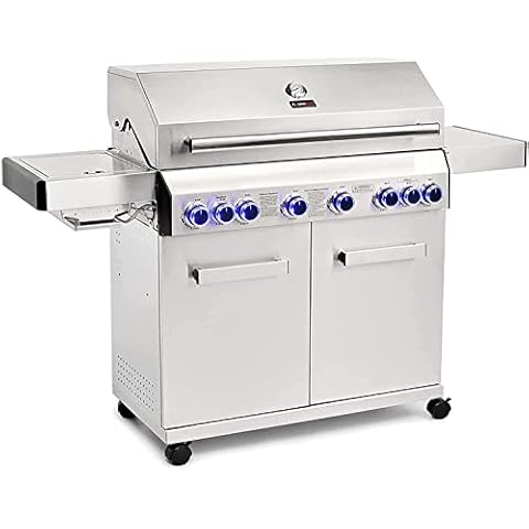 CosmoGrill 6+2 Platinum Stainless Steel BBQ Cover