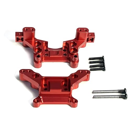 Supports d'amortisseurs en alliage d'aluminium rouge MJX Hyper Go 16207
