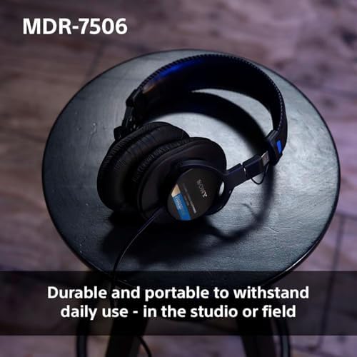 Sony MDR7506 Professional Large Diaphragm Headphone — view 7