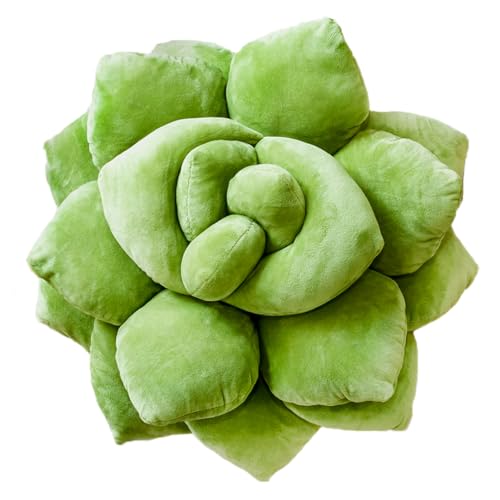 Green Philosophy Co. Succulent® Pillow 16" – Soft 3D Decorative F...