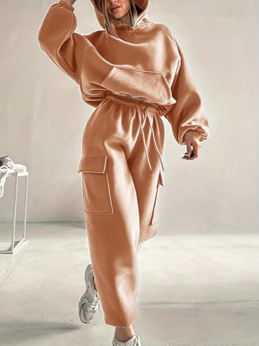 Image of KOTTY Women's Co-Ords Solid Sweatshirt With Sweatpant
