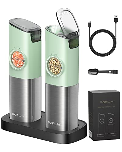 Sale E Pepe Elettrico Sale E Pepe Set 2 Pezzi Macina Pepe - Macina Sale E Pepe, Materiali In Acciaio Inox E Macina Pepe Elettrico Trita Sale E Pepe Elettrico - Foto 12