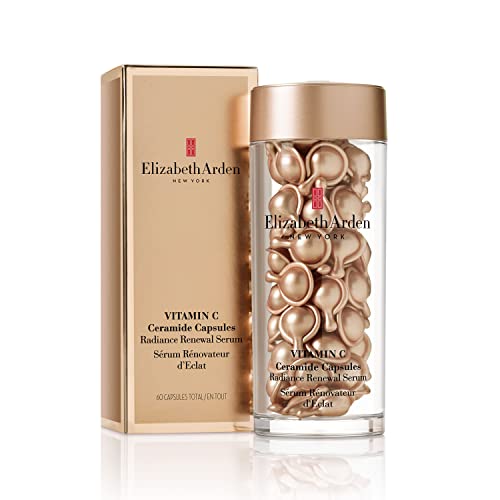 Elizabeth Arden, Vitamin C Ceramide Capsules, Sérum Visage Rénovateur d'Eclat, Soin pour le Visage Unifiant et Illuminant, Formule A base de Vitamine C et...