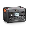 EBL Portable Power Station 2400W, 1843.2Wh Solar Generator LiFePO4 (LFP) Battery(4800W Surge), 2 Hours Fast AC Charging, 4 AC Outlets, 100W USB-C PD Output, 11-Port for Home Use, Outdoor Camping