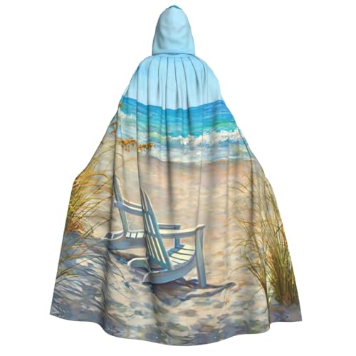 Cape à capuche longue pour déguisements de fête et bal masqué