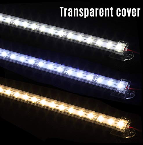 Barra LED rígida 4pcs 50cm 36 LEDs Blanco, DC12V miniatura 6