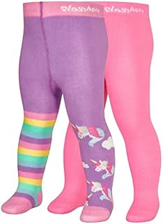 Playshoes Rajstopy Uniseks - dzieci Einhorn 2er Set