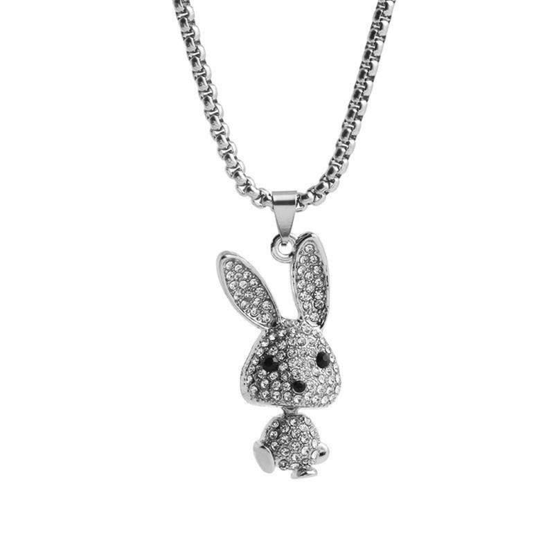 Salty Alpha Rabbit Neck Chain for Men & Boys | Stainless Steel | Long Necklace | Pendant | Locket | Fancy & Stylish | Birthday Gift | Aesthetic Jewellery | Accessories for Everyday Wear (B0CZJMHGP8) Amazon Price History, Amazon Price Tracker