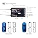 Radiolink R7FG 7 Channels RC Gyro Receiver, Voltage Telemetry Long Range Control, Water-Splash Proof for RC Crawler Drifting Car, Boat, Works for 2.4Gh Radio Controller RC8X/RC4GS V3/RC6GS V3/T8S/T8FB