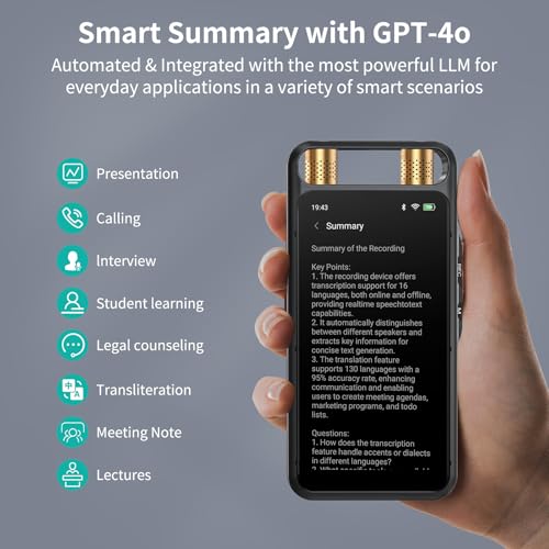 AI Smart Voice Translation Device