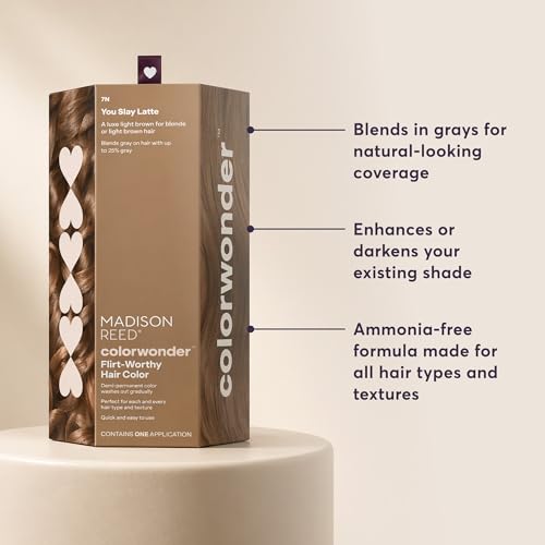 Madison Reed colorwonder color de cabello demi-permanente 7N Luxe Light Brown miniatura 4