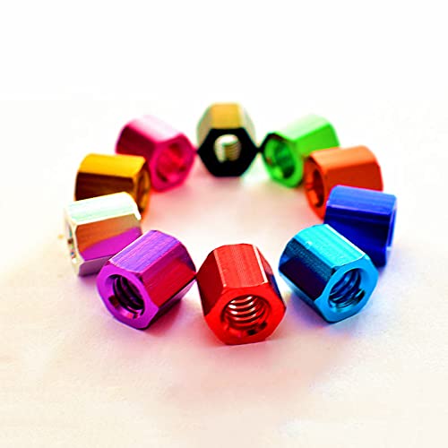 Dado Lungo M6 X 15 Mm Zincato Acciaio Esagonale – Dadi Di Collegamento – Manicotti Distanziatori – Dimensioni E Quantità A Scelta (filettatura: M6, Lunghezza: 15 Mm, Quantità: 50 Pezzi - Foto 9