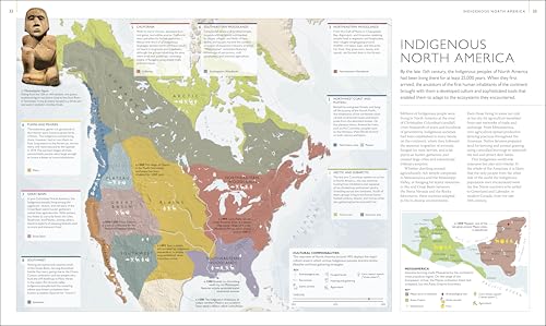 Image of History of North America Map by Map (DK History Map by Map)