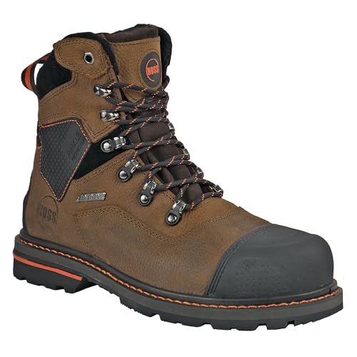 Image of Hoss Men's Men'S Range 6 inch Lace-Up Work Boot Composite Toe - 61110