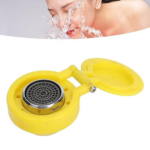 Eye Wash Spray Head,Eyewash Spray Nozzle Sink Accessory Replacement,Easy Installation First AID Emergency Eye Wash Unit for Factory Laboratory