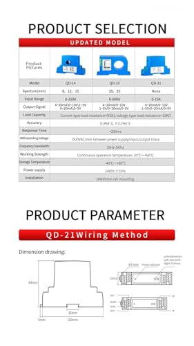 Capteur de courant RS485 pour éliminer les pertes de signal