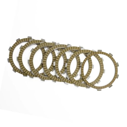 Discos de embrague de fricción para moto Honda CB400SS 02-08 y XR400, pack de 7 unidades