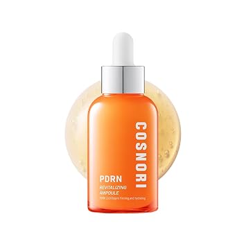 COSNORI PDRN Revitalizing Ampoule - Korea Facial Serum with Salmon PDRN & 9-Peptide Complex - 4 Ceramides for Hydration, Firmness & Radiant Skin, Korean Skincare 50ml / 1.69 fl. oz.
