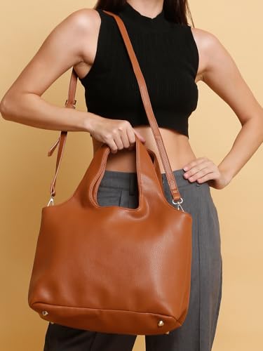 Image of white lily Hobo Shoulder Bag for Women, ladies Purse for Women Handbag, Tote Bag for Women's, Gifts for Women's, Pu Leather Tote Shoulder Bag With Adjustable Strap for Traveling, Office, College