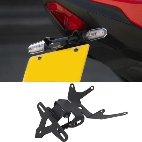 Support plaque immatriculation CB1000 Hornet SP support arriere avec suppression garde-boue